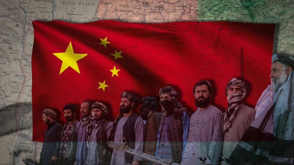 ilustrasi gambar hubungan China-taliban